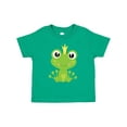thumbnail image 1 of Inktastic Cute Frog, Green Frog, Frog Prince, Crown Boys or Girls Toddler T-Shirt, 1 of 5