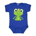 thumbnail image 1 of Inktastic Cute Frog, Green Frog, Frog Princess, Crown Girls Baby Bodysuit, 1 of 5