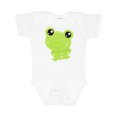 thumbnail image 1 of Inktastic Cute Frog, Little Frog, Baby Frog, Green Frog Boys or Girls Baby Bodysuit, 1 of 5