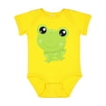 thumbnail image 1 of Inktastic Cute Frog, Little Frog, Baby Frog, Green Frog Boys or Girls Baby Bodysuit, 1 of 5