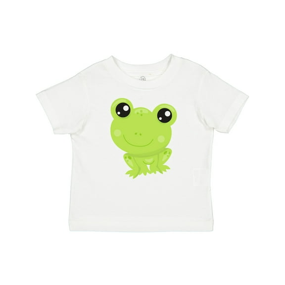 Inktastic Cute Frog, Little Frog, Baby Frog, Green Frog Boys or Girls Baby T-Shirt