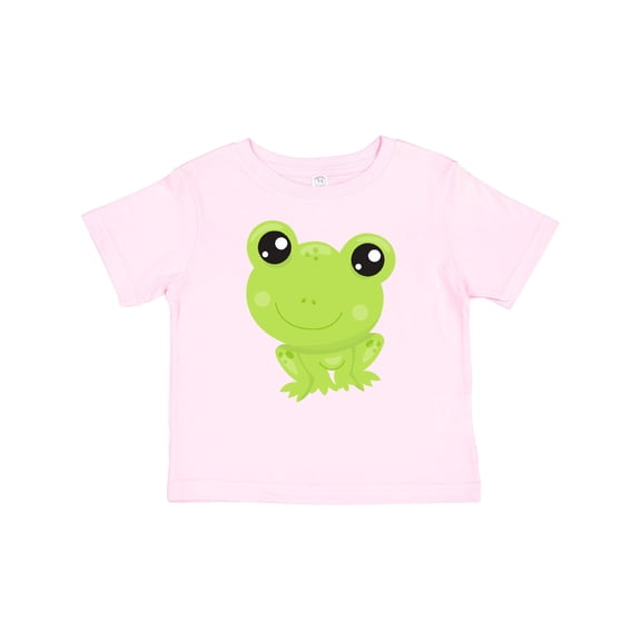 Inktastic Cute Frog, Little Frog, Baby Frog, Green Frog Boys or Girls Baby T-Shirt