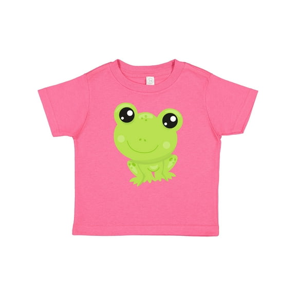 Inktastic Cute Frog, Little Frog, Baby Frog, Green Frog Boys or Girls Baby T-Shirt