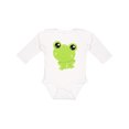 thumbnail image 1 of Inktastic Cute Frog, Little Frog, Baby Frog, Green Frog Boys or Girls Long Sleeve Baby Bodysuit, 1 of 5