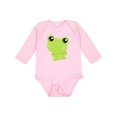 thumbnail image 1 of Inktastic Cute Frog, Little Frog, Baby Frog, Green Frog Boys or Girls Long Sleeve Baby Bodysuit, 1 of 5