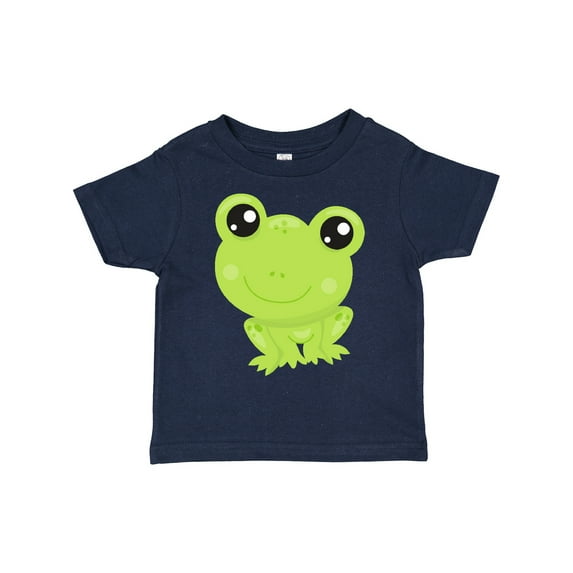 Inktastic Cute Frog, Little Frog, Baby Frog, Green Frog Boys or Girls Toddler T-Shirt
