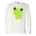 thumbnail image 1 of Inktastic Cute Frog, Little Frog, Baby Frog, Green Frog Long Sleeve T-Shirt, 1 of 5