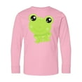 thumbnail image 1 of Inktastic Cute Frog, Little Frog, Baby Frog, Green Frog Long Sleeve Youth T-Shirt, 1 of 5