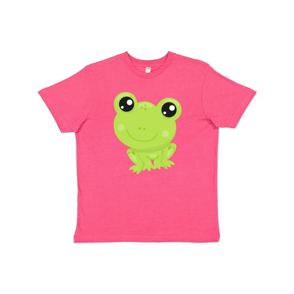 Inktastic Cute Frog, Little Frog, Baby Frog, Green Frog Youth T-Shirt