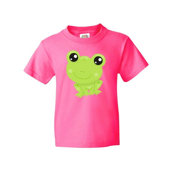 Inktastic Cute Frog, Little Frog, Baby Frog, Green Frog Youth T-Shirt