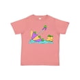 thumbnail image 1 of Inktastic Cute Frogs in a Umbrella with Boots Boys or Girls Toddler T-Shirt, 1 of 5