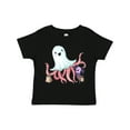 thumbnail image 1 of Inktastic Cute Ghost Octopus Trick or Treating with Bat Boys or Girls Toddler T-Shirt, 1 of 5
