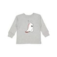 thumbnail image 1 of Inktastic Cute Ghost Pepper Boys or Girls Long Sleeve Toddler T-Shirt, 1 of 5