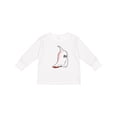 thumbnail image 1 of Inktastic Cute Ghost Pepper Boys or Girls Long Sleeve Toddler T-Shirt, 1 of 5