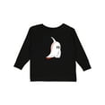thumbnail image 1 of Inktastic Cute Ghost Pepper Boys or Girls Long Sleeve Toddler T-Shirt, 1 of 5