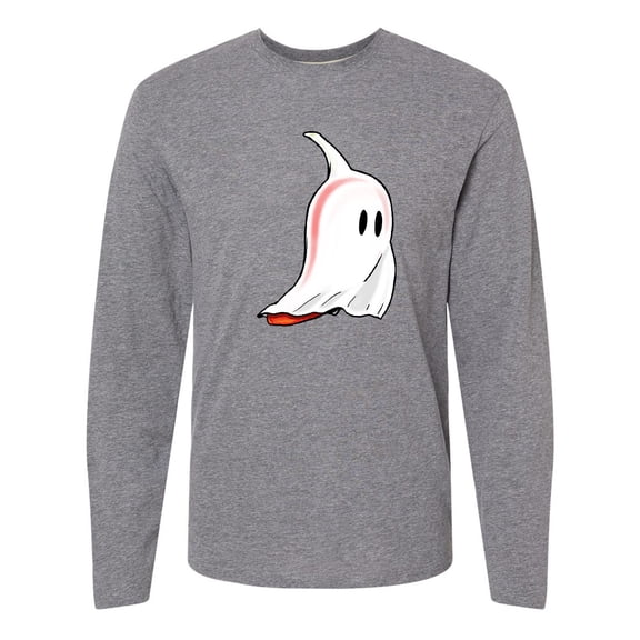Inktastic Cute Ghost Pepper Long Sleeve T-Shirt
