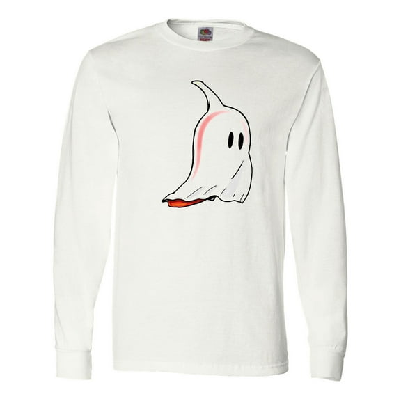 Inktastic Cute Ghost Pepper Long Sleeve T-Shirt
