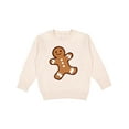 thumbnail image 1 of Inktastic Cute Gingerbread Cookie Toddler Sweatshirt, 1 of 4