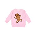 thumbnail image 1 of Inktastic Cute Gingerbread Cookie Toddler Sweatshirt, 1 of 4