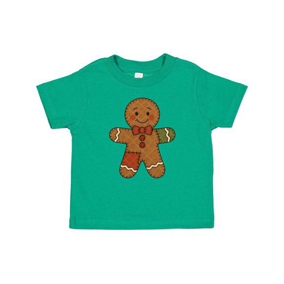 Inktastic Cute Gingerbread Man Christmas Holiday Boys or Girls Baby T-Shirt