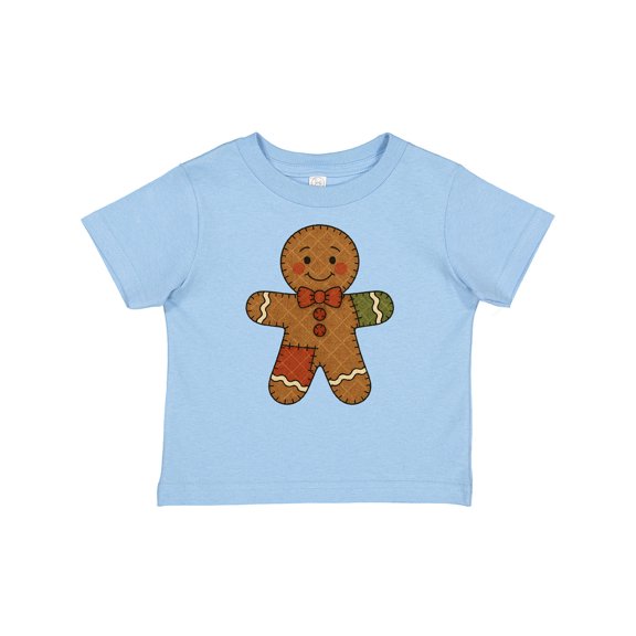 Inktastic Cute Gingerbread Man Christmas Holiday Boys or Girls Baby T-Shirt