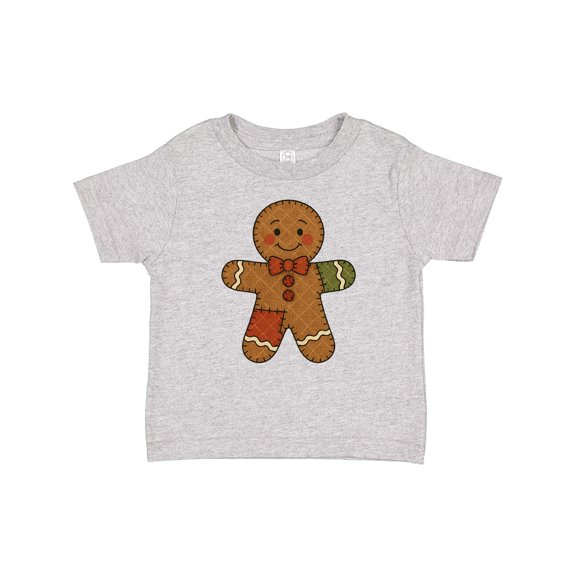 Inktastic Cute Gingerbread Man Christmas Holiday Boys or Girls Baby T-Shirt