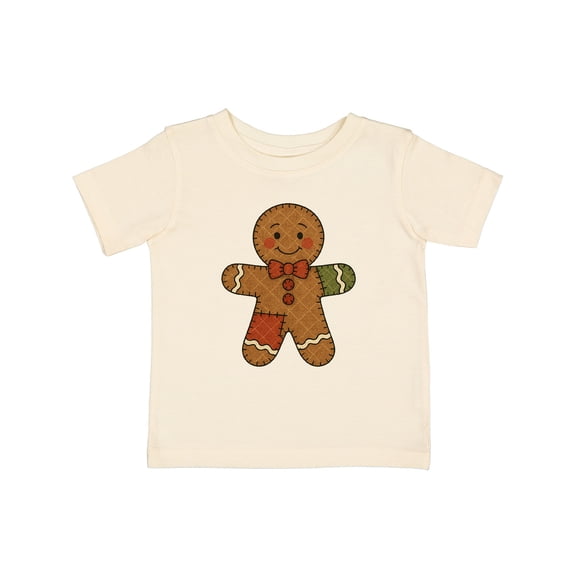 Inktastic Cute Gingerbread Man Christmas Holiday Boys or Girls Baby T-Shirt