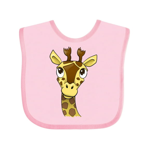 Inktastic Cute Giraffe Boys or Girls Baby Bib