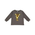 thumbnail image 1 of Inktastic Cute Giraffe Boys or Girls Long Sleeve Toddler T-Shirt, 1 of 5