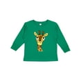thumbnail image 1 of Inktastic Cute Giraffe Boys or Girls Long Sleeve Toddler T-Shirt, 1 of 5