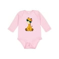 thumbnail image 1 of Inktastic Cute Giraffe, Giraffe with Sunglasses, Cute Animal Boys or Girls Long Sleeve Baby Bodysuit, 1 of 5