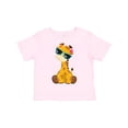 thumbnail image 1 of Inktastic Cute Giraffe, Giraffe with Sunglasses, Cute Animal Boys or Girls Toddler T-Shirt, 1 of 5