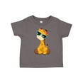 thumbnail image 1 of Inktastic Cute Giraffe, Giraffe with Sunglasses, Cute Animal Boys or Girls Toddler T-Shirt, 1 of 5
