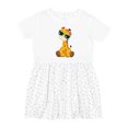 thumbnail image 1 of Inktastic Cute Giraffe, Giraffe with Sunglasses, Cute Animal Girls Toddler Dress, 1 of 5