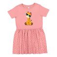 thumbnail image 1 of Inktastic Cute Giraffe, Giraffe with Sunglasses, Cute Animal Girls Toddler Dress, 1 of 5