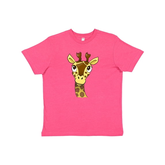 Inktastic Cute Giraffe Youth T-Shirt