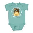 thumbnail image 1 of Inktastic Cute Goats Totes My Goats Boys or Girls Baby Bodysuit, 1 of 5