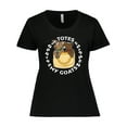 thumbnail image 1 of Inktastic Cute Goats Totes My Goats Women's Plus Size T-Shirt, 1 of 5