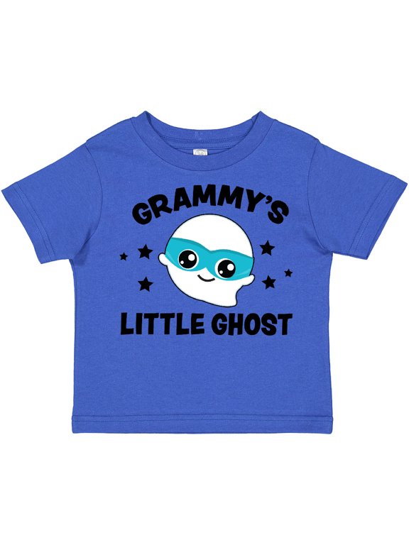 Cute Grammy's Little Ghost with Stars Boys or Girls Toddler T-Shirt
