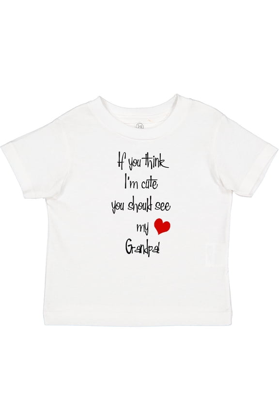 Cute Grandpa Boys or Girls Baby T-Shirt