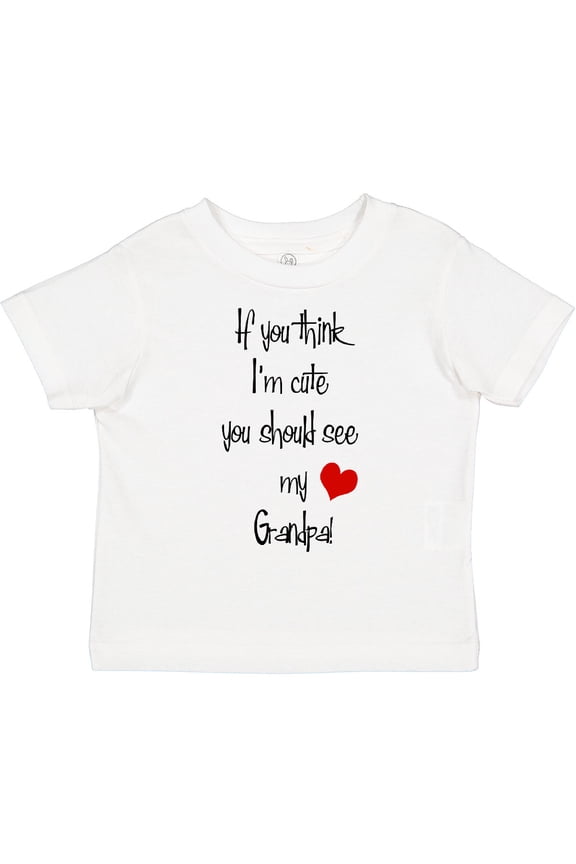 Cute Grandpa Boys or Girls Toddler T-Shirt