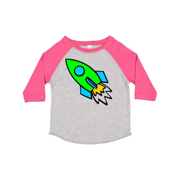 Inktastic Cute Green Rocket Boys or Girls Toddler T-Shirt