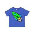 thumbnail image 1 of Inktastic Cute Green Rocket Boys or Girls Toddler T-Shirt, 1 of 5