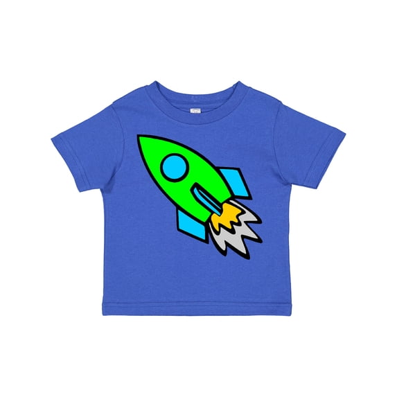 Inktastic Cute Green Rocket Boys or Girls Toddler T-Shirt