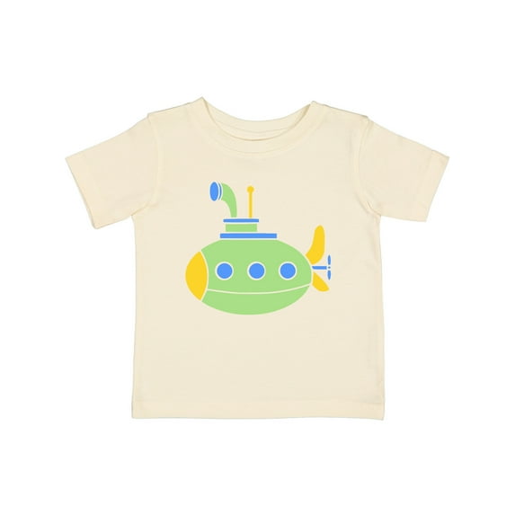 Inktastic Cute Green Submarine Boys or Girls Baby T-Shirt