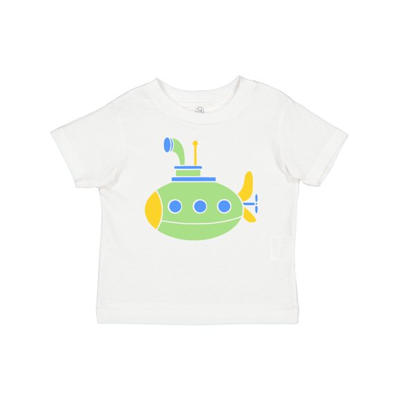 Inktastic Cute Green Submarine Boys or Girls Baby T-Shirt