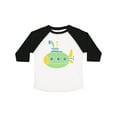 thumbnail image 1 of Inktastic Cute Green Submarine Boys or Girls Toddler T-Shirt, 1 of 5