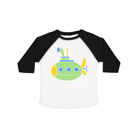 Inktastic Cute Green Submarine Boys or Girls Toddler T-Shirt