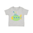 thumbnail image 1 of Inktastic Cute Green Submarine Boys or Girls Toddler T-Shirt, 1 of 5