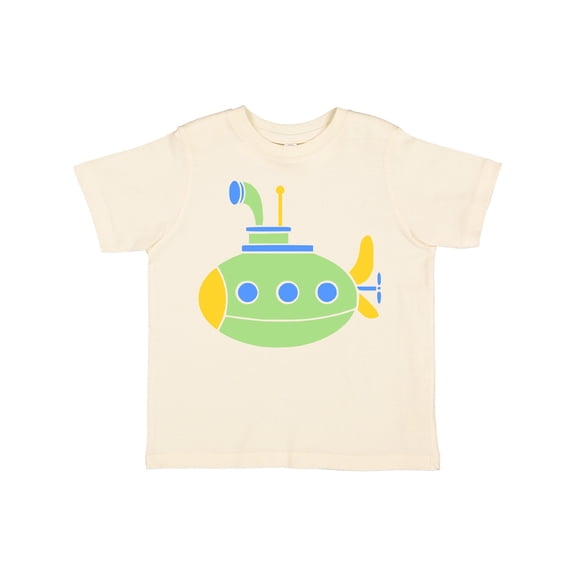 Inktastic Cute Green Submarine Boys or Girls Toddler T-Shirt